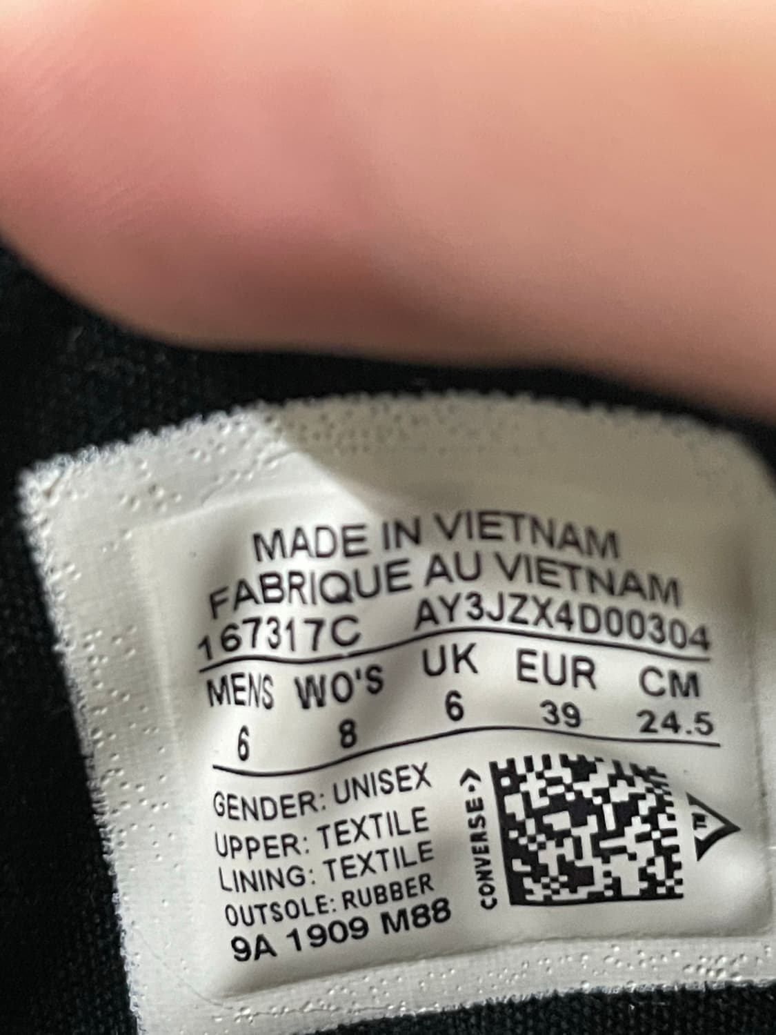 컨버스 X 배트맨 척 70 하이 블랙 245 상품이미지8