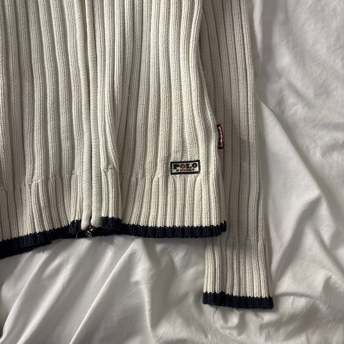 폴로 진스 니트집업 상품이미지4