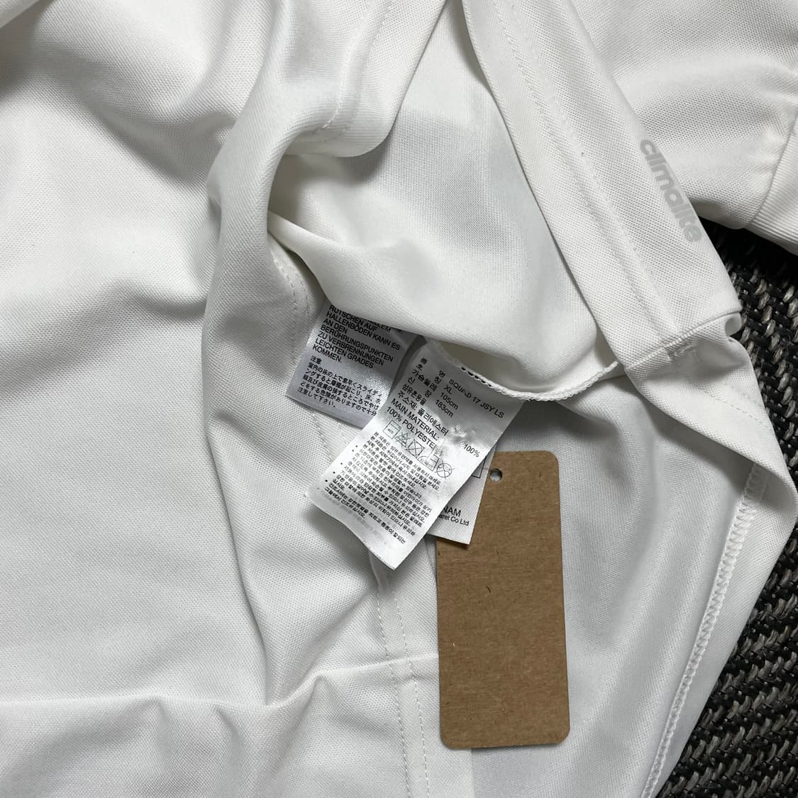 아디다스 트랙 롱슬리브 트랙탑 화이트o 4893 상품이미지6