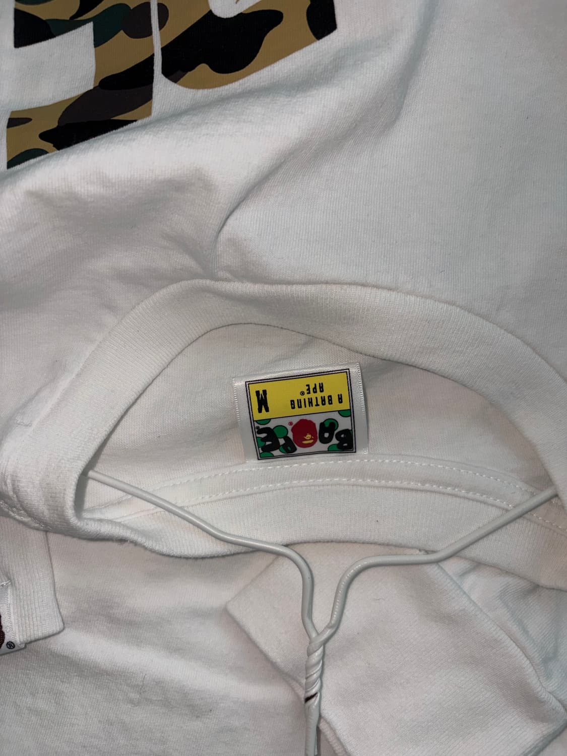 Bape star camo long sleeve / M 상품이미지3