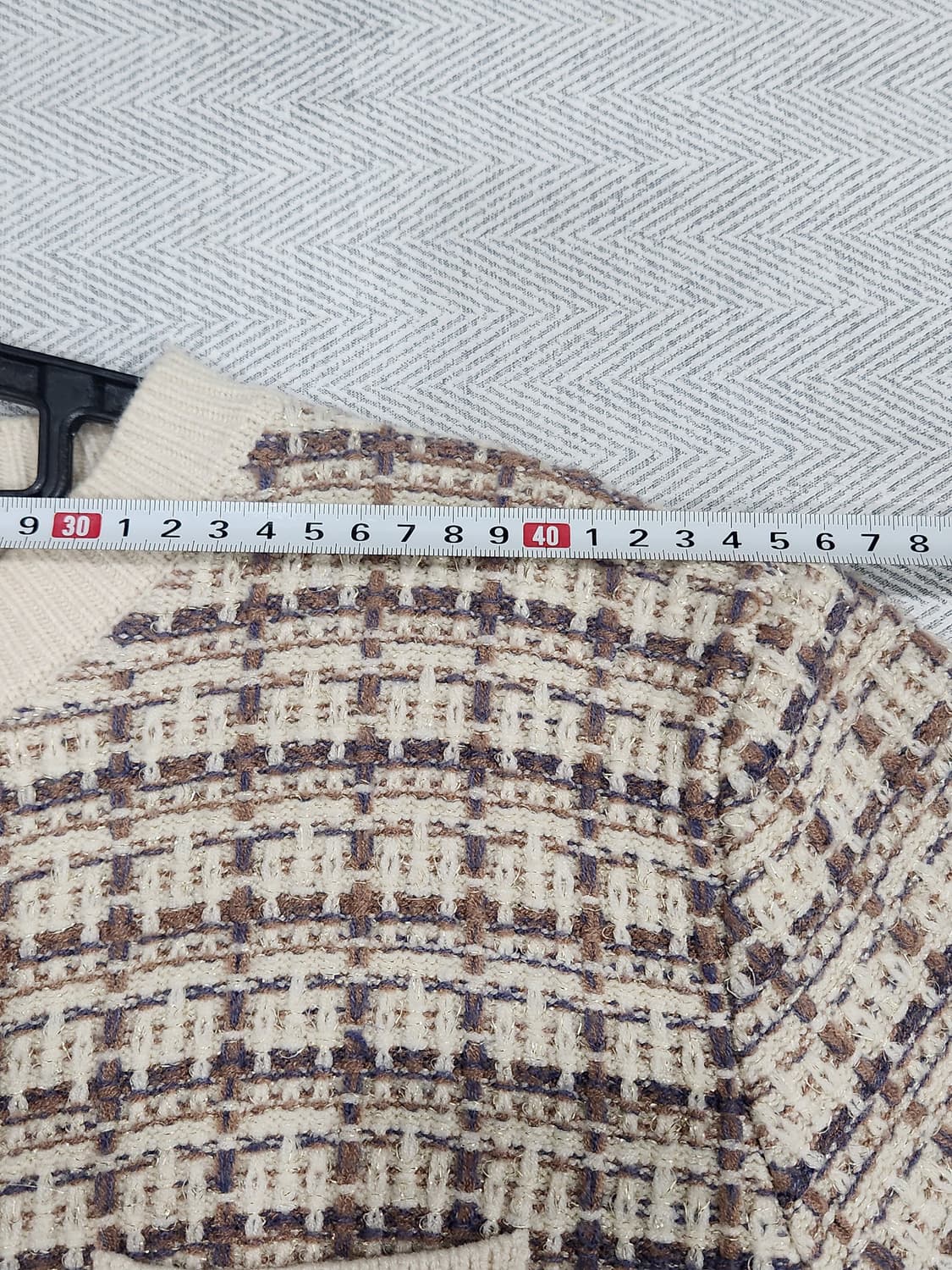 KARRA 카라 트위드 가디건 77 상품이미지9