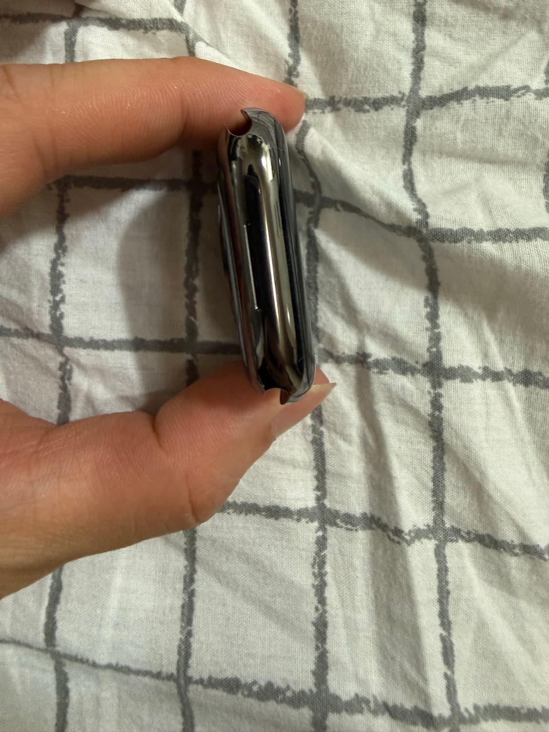 애플워치 7 45mm 스테인리스 스틸 그래파이트 셀룰러 상품이미지4