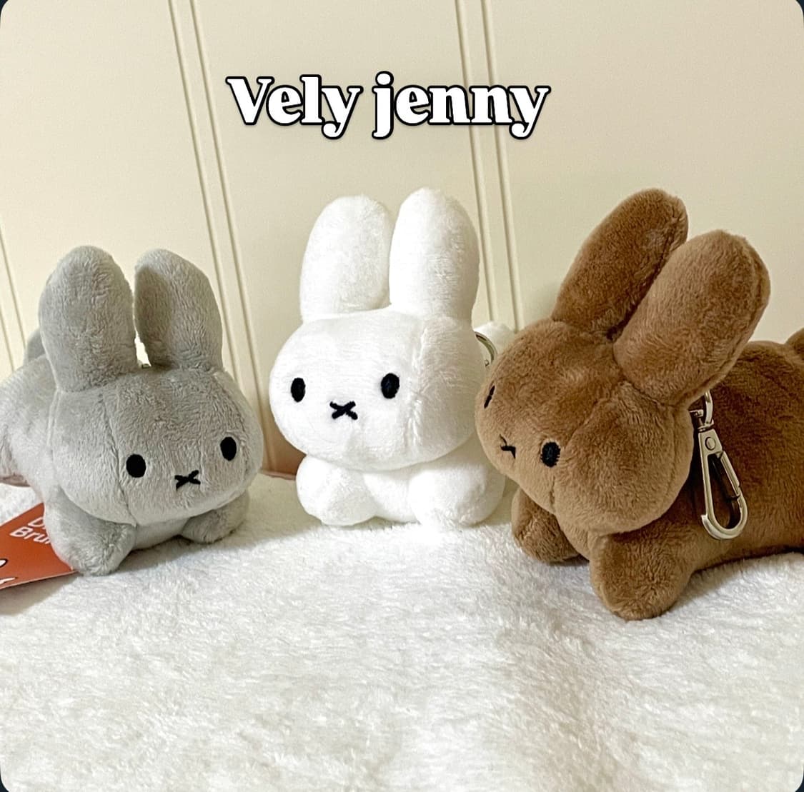 새상품)정품 미피 태닝 라잉 인형 키링 상품이미지1