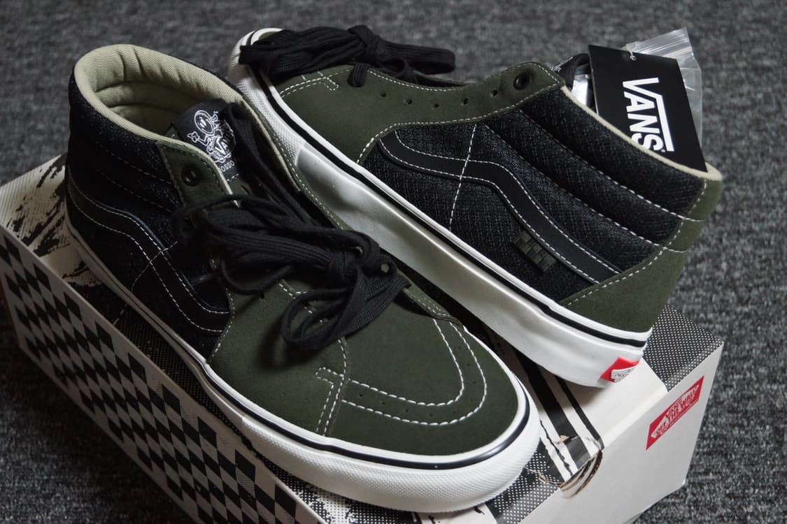 (280) 반스 스케이트 그로소 미드 포레스트 나이트 상품이미지3