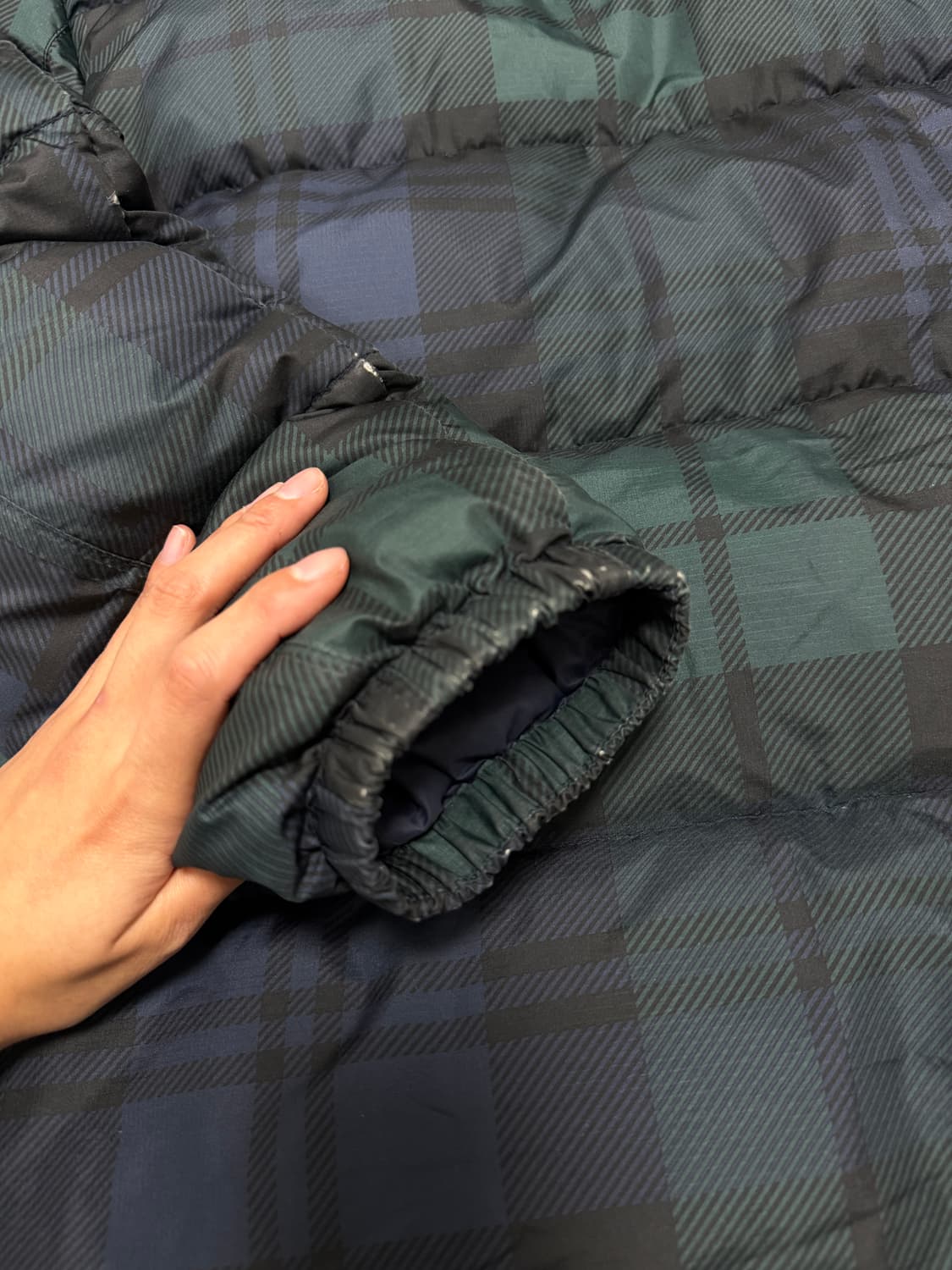 폴로 랄프로렌 체크 패딩 (woman xl) 상품이미지4