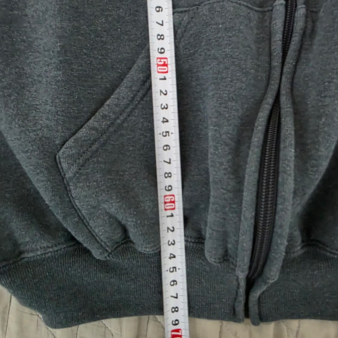 [XXL] 90s 빈티지 러셀 애슬레틱 후드집업 투톤 블루 그레이 상품이미지7