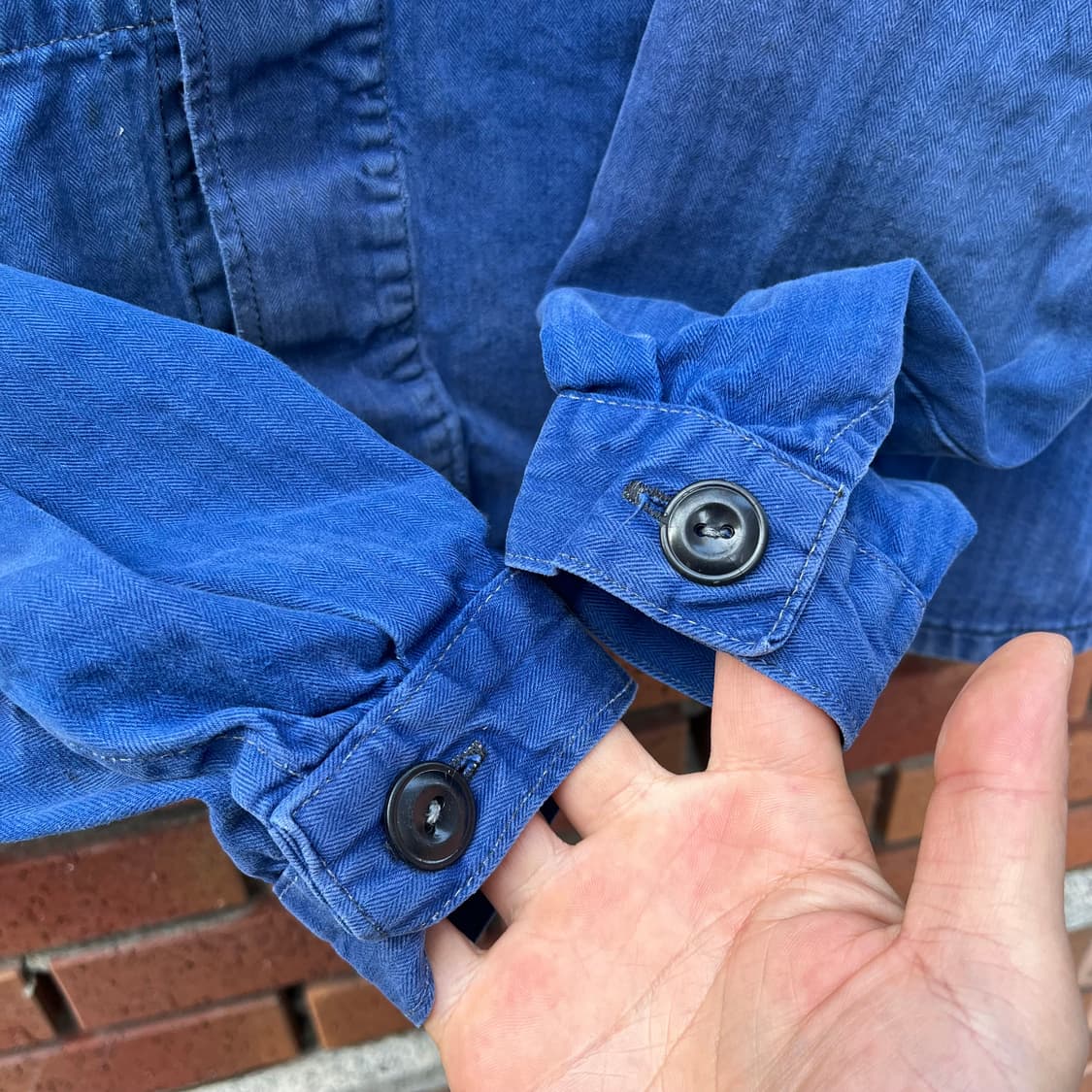 빈티지 HBT 프렌치 워크 자켓 (100-105) 상품이미지3