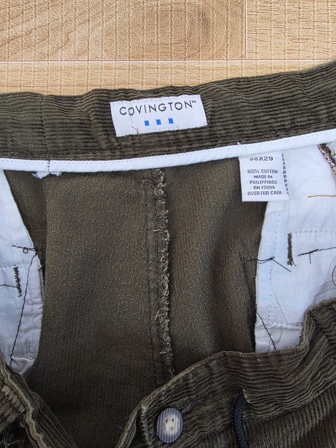 코듀로이 와이드 벌룬 팬츠  상품이미지3