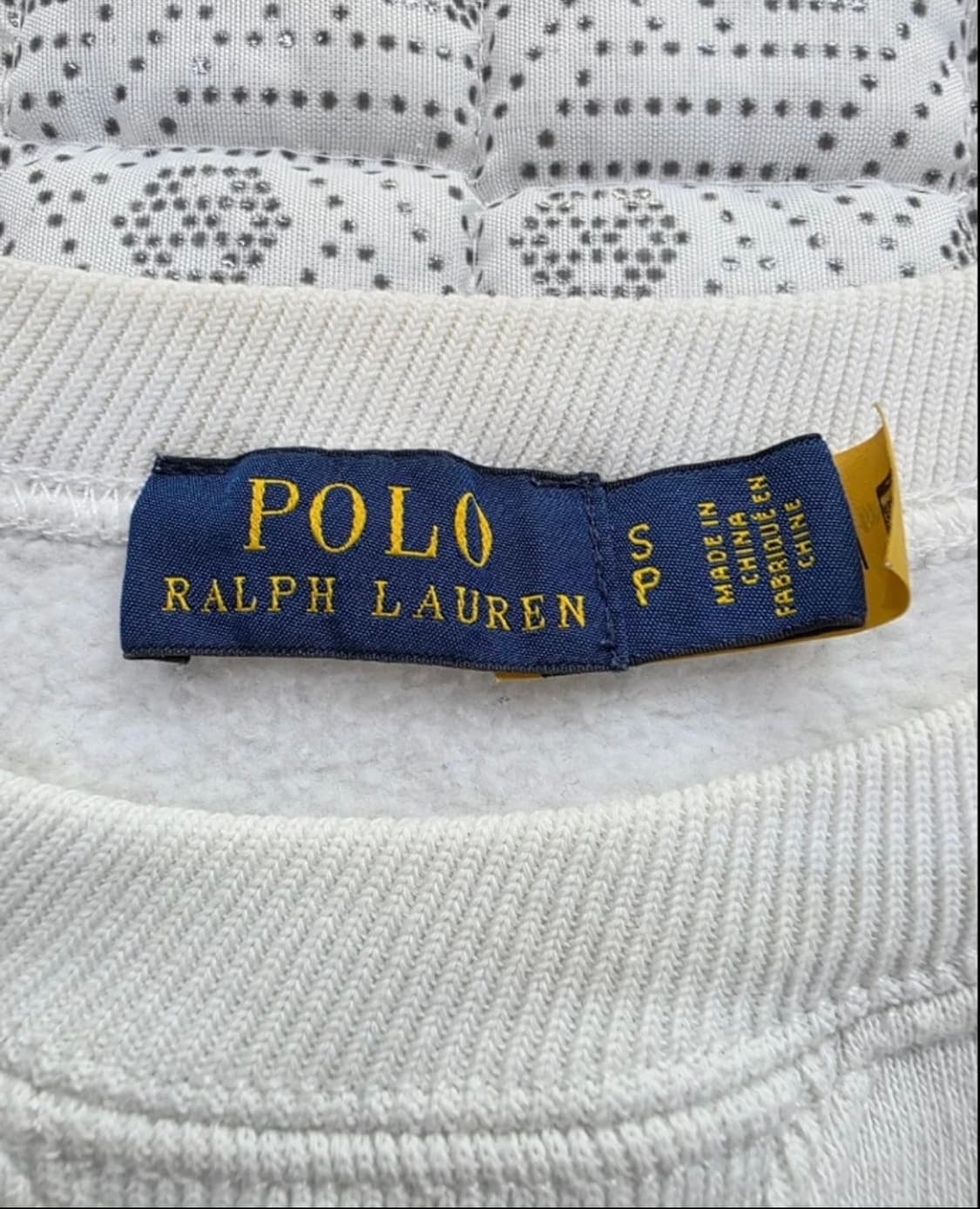 폴로 맨투맨 흰색 상품이미지2