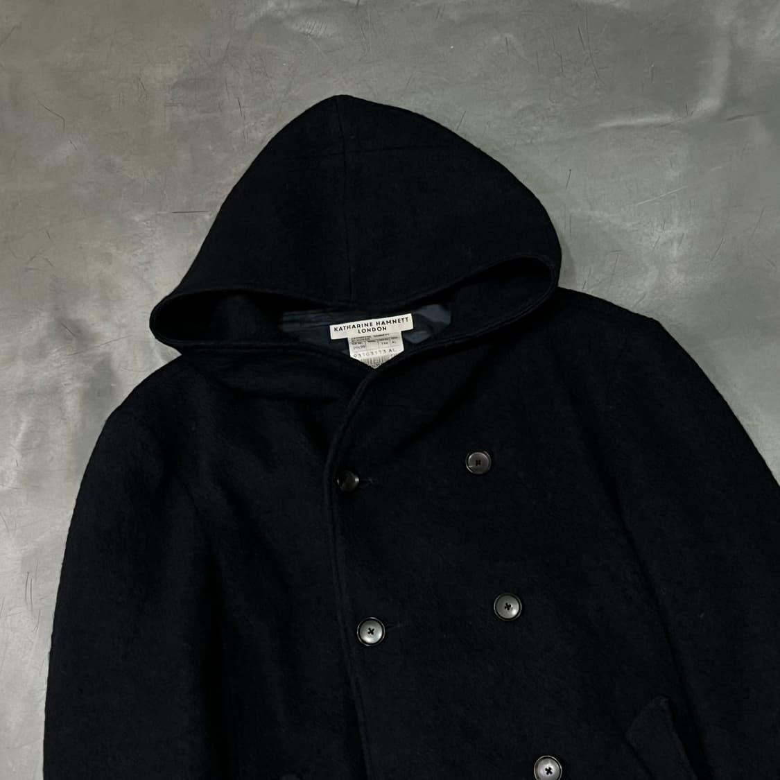  캐서린 햄넷 후드 더블 코트 y14799 상품이미지3