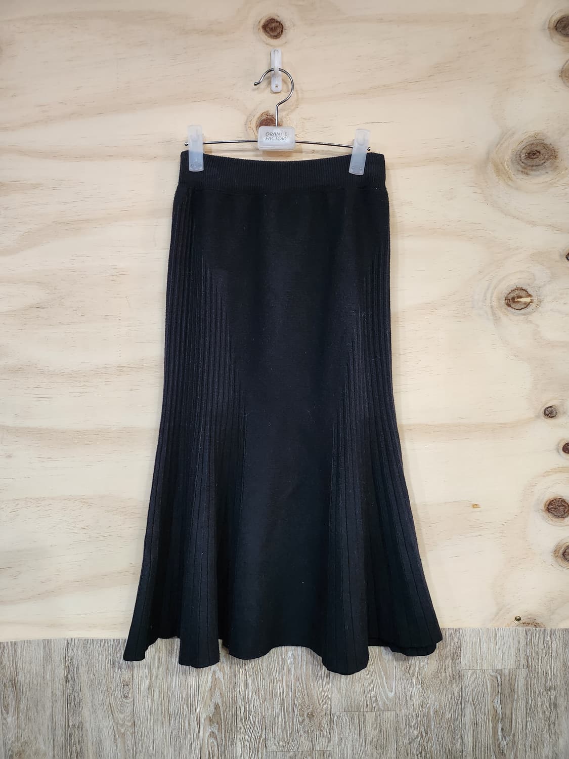 438) 니트 플레어 스커트 상품이미지1