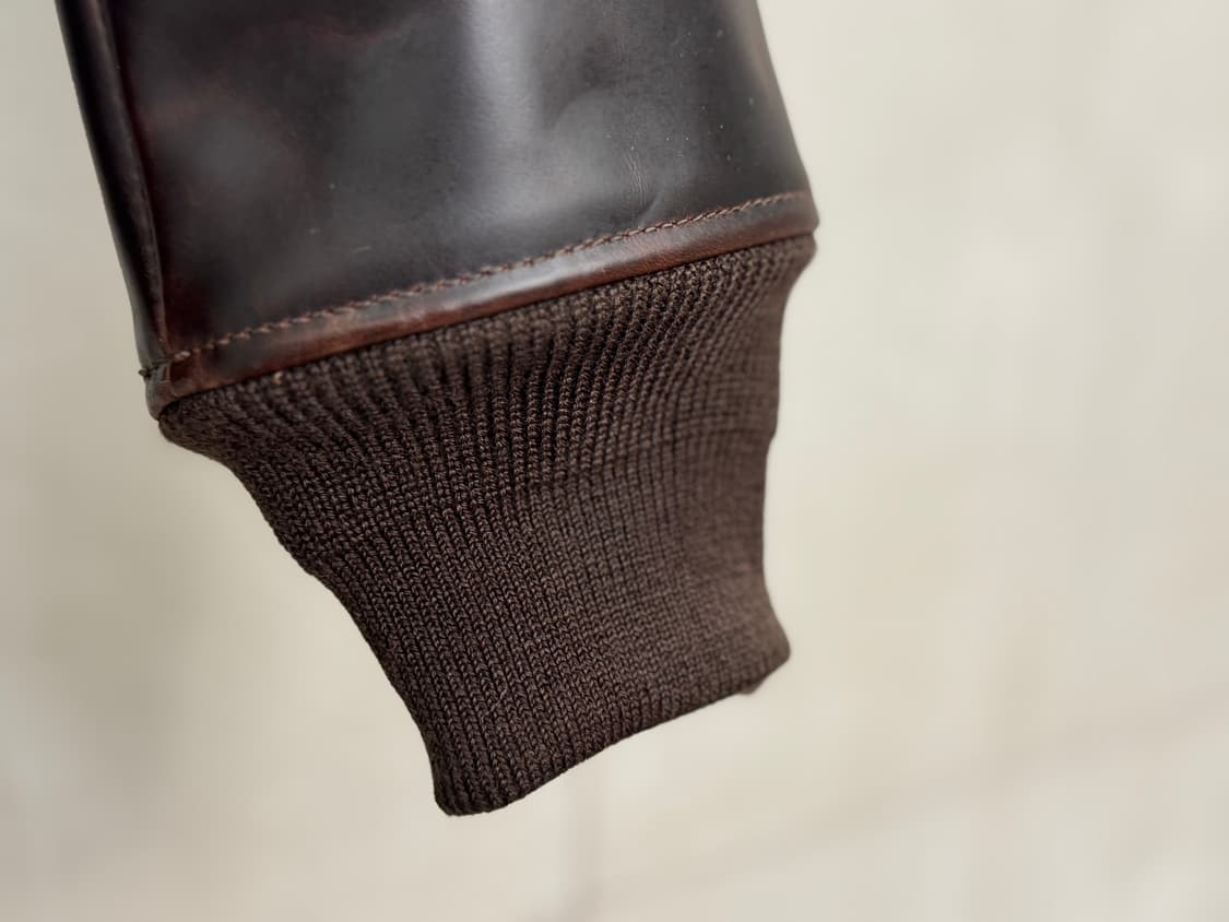 A1 1.5mm 차심 말가죽 가죽자켓 상품이미지5