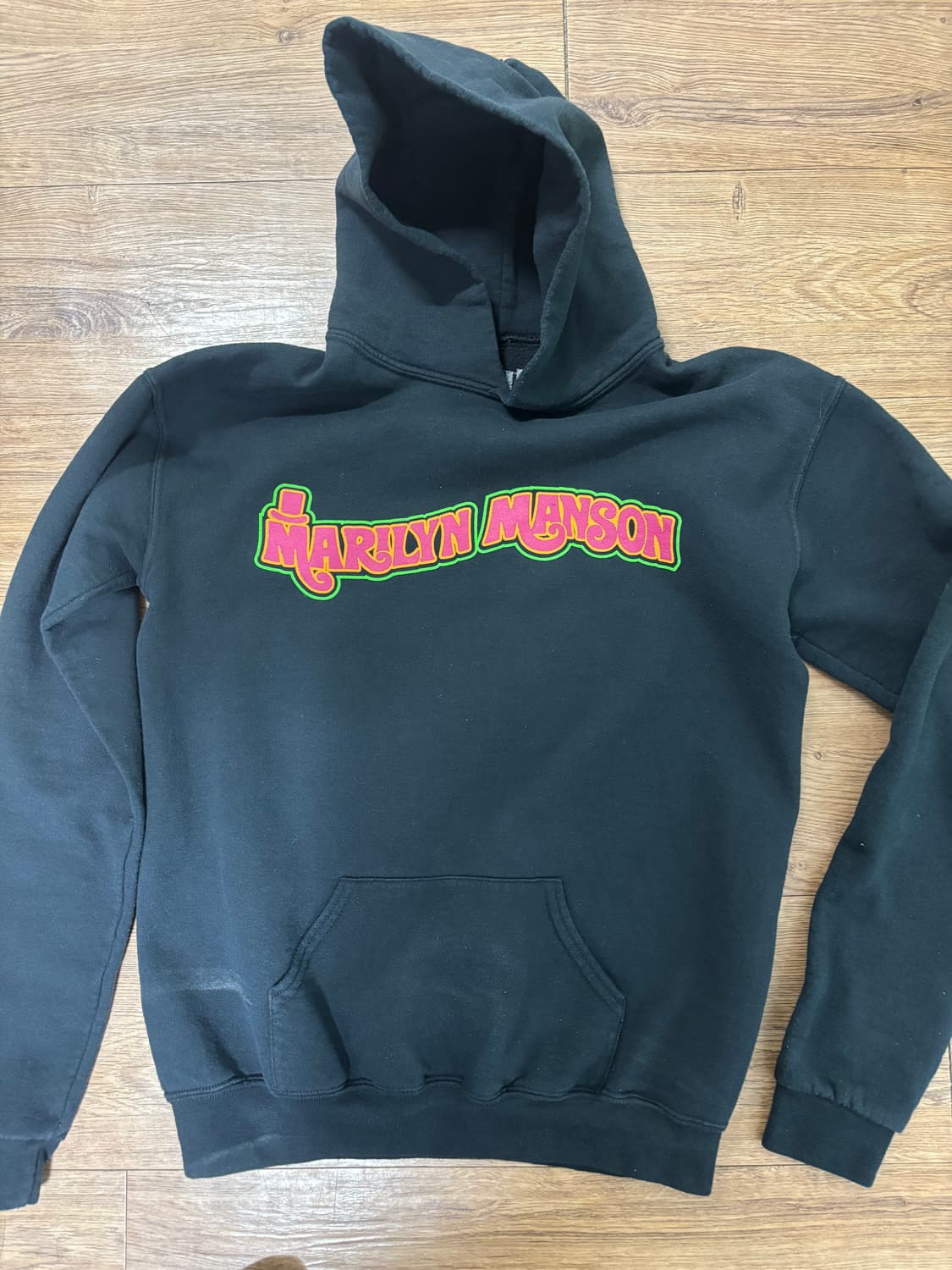 마를린맨슨 빈티지 후드 xs-S사이즈 상품이미지2