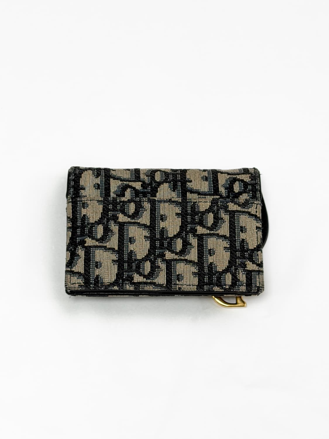 디올 오블리크 새들 플랩 카드 지갑 상품이미지3