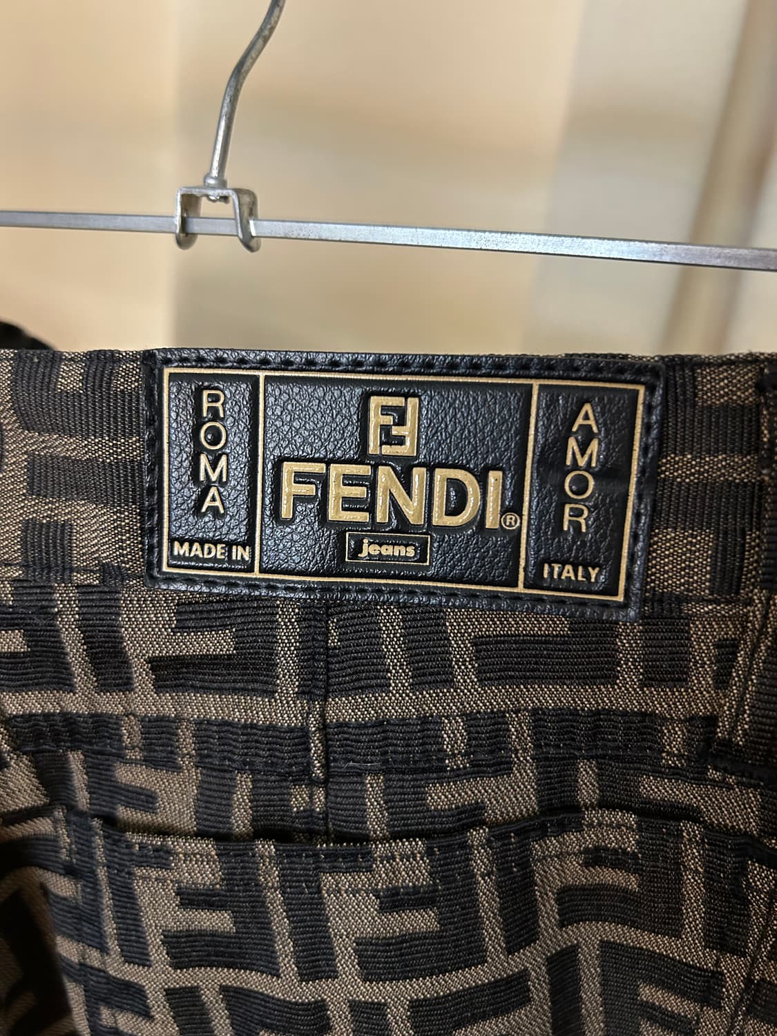 FENDI 펜디 90's FF 자카드 팬츠 상품이미지5
