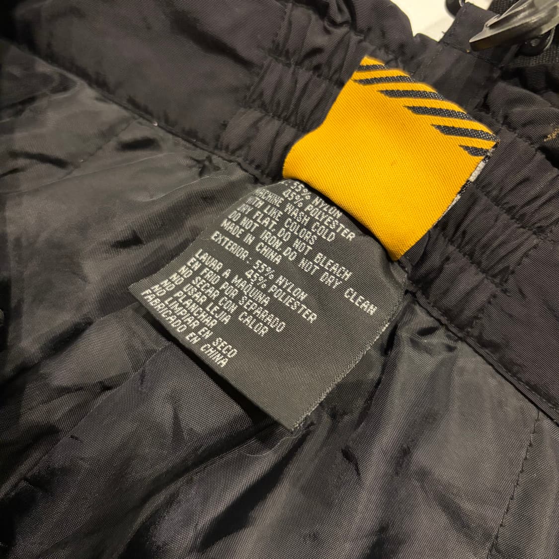 [M] 오클리 블랙 멜빵 스키 팬츠 바지 D628 상품이미지6