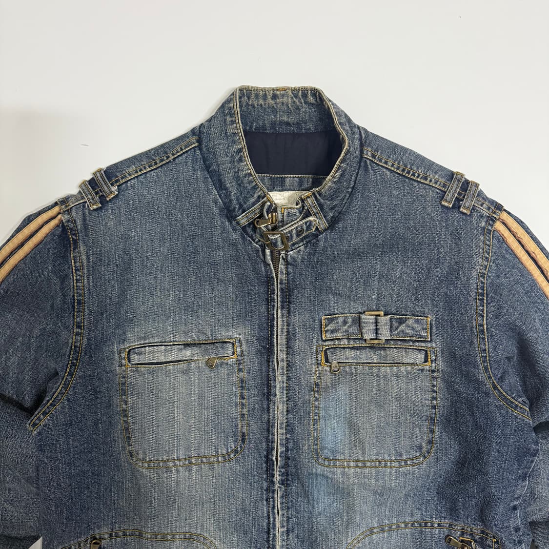빈티지 데님 자켓 상품이미지4