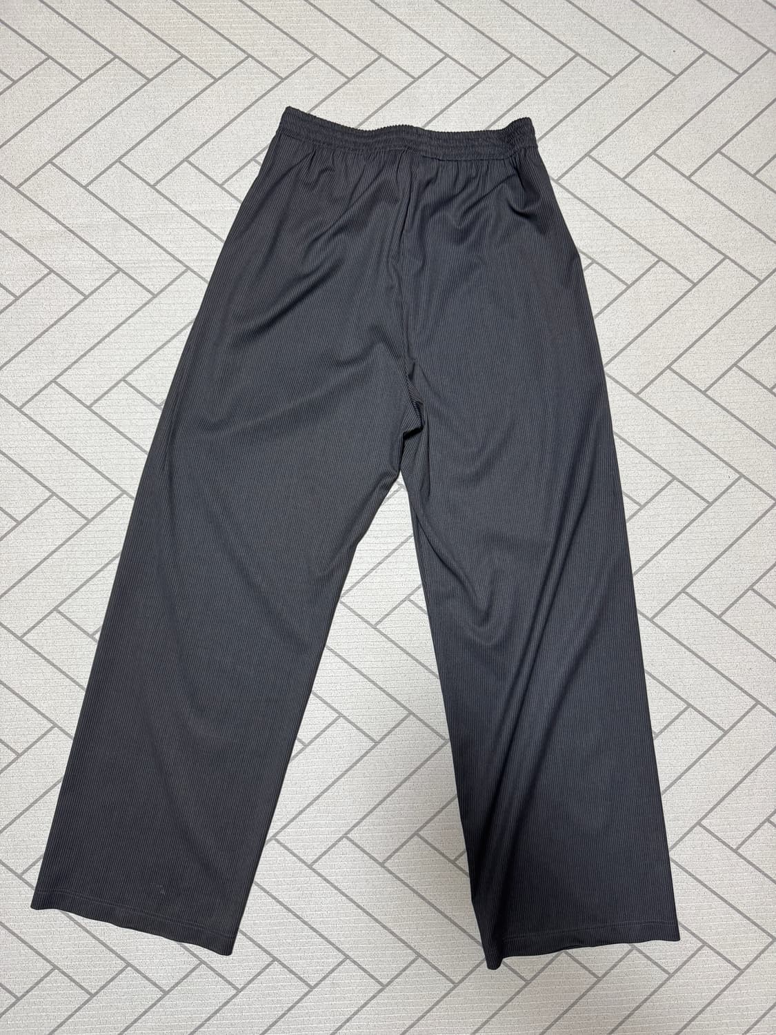 머듈 파자마 팬츠 (2사이즈)그레이 스트라이프   상품이미지3