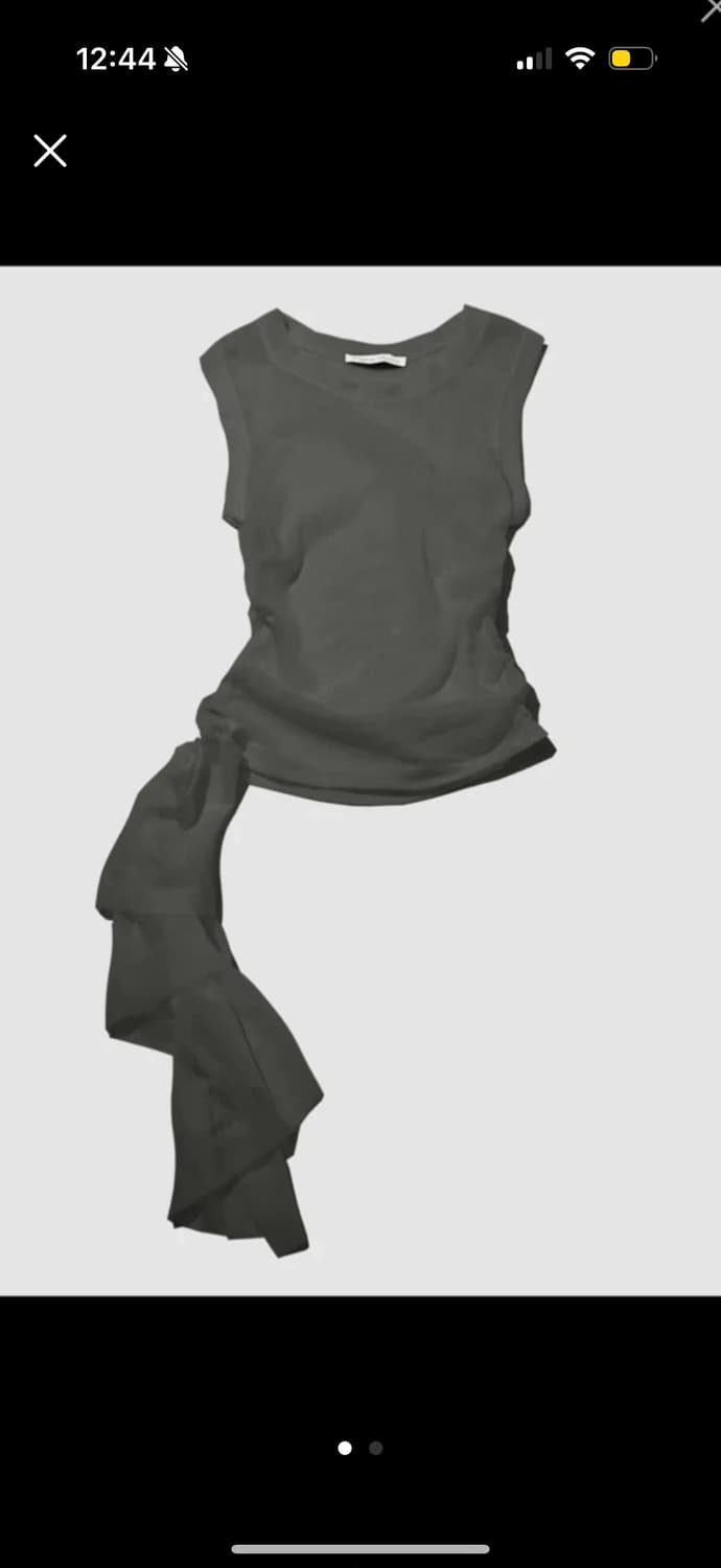 플레이스 스튜디오 시스루 프릴 셔링 레이어드  나시 상품이미지1