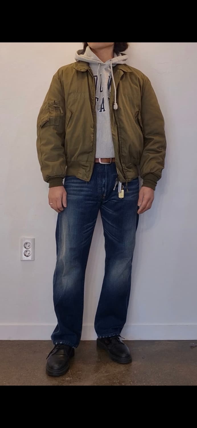 80s cvc 탱커자켓 상품이미지7