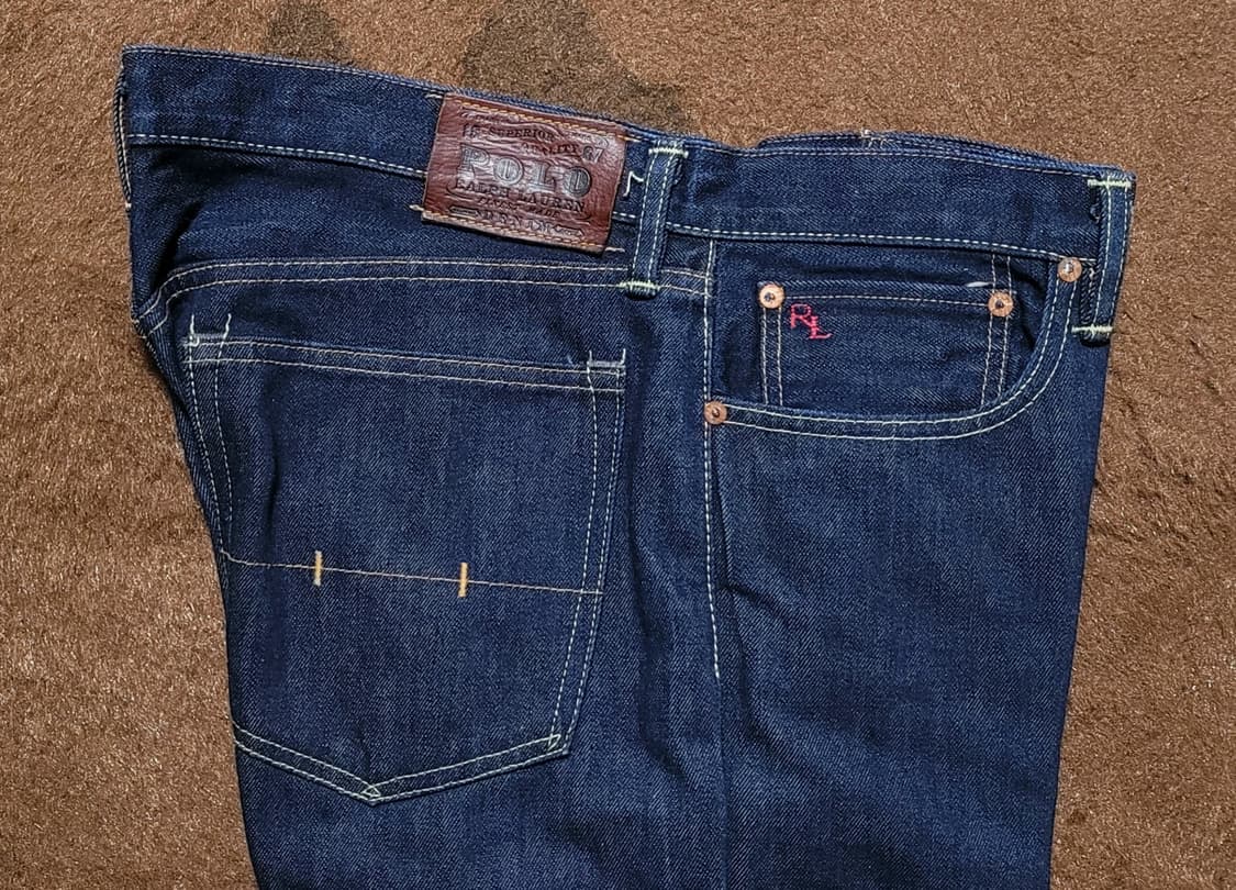 폴로 랄프로렌 남성용 진청바지(36×32) 상품이미지3