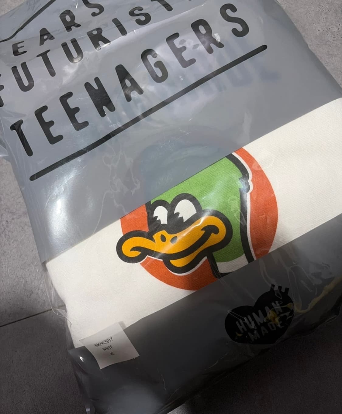 휴먼메이드 오리 후드 xl 상품이미지2