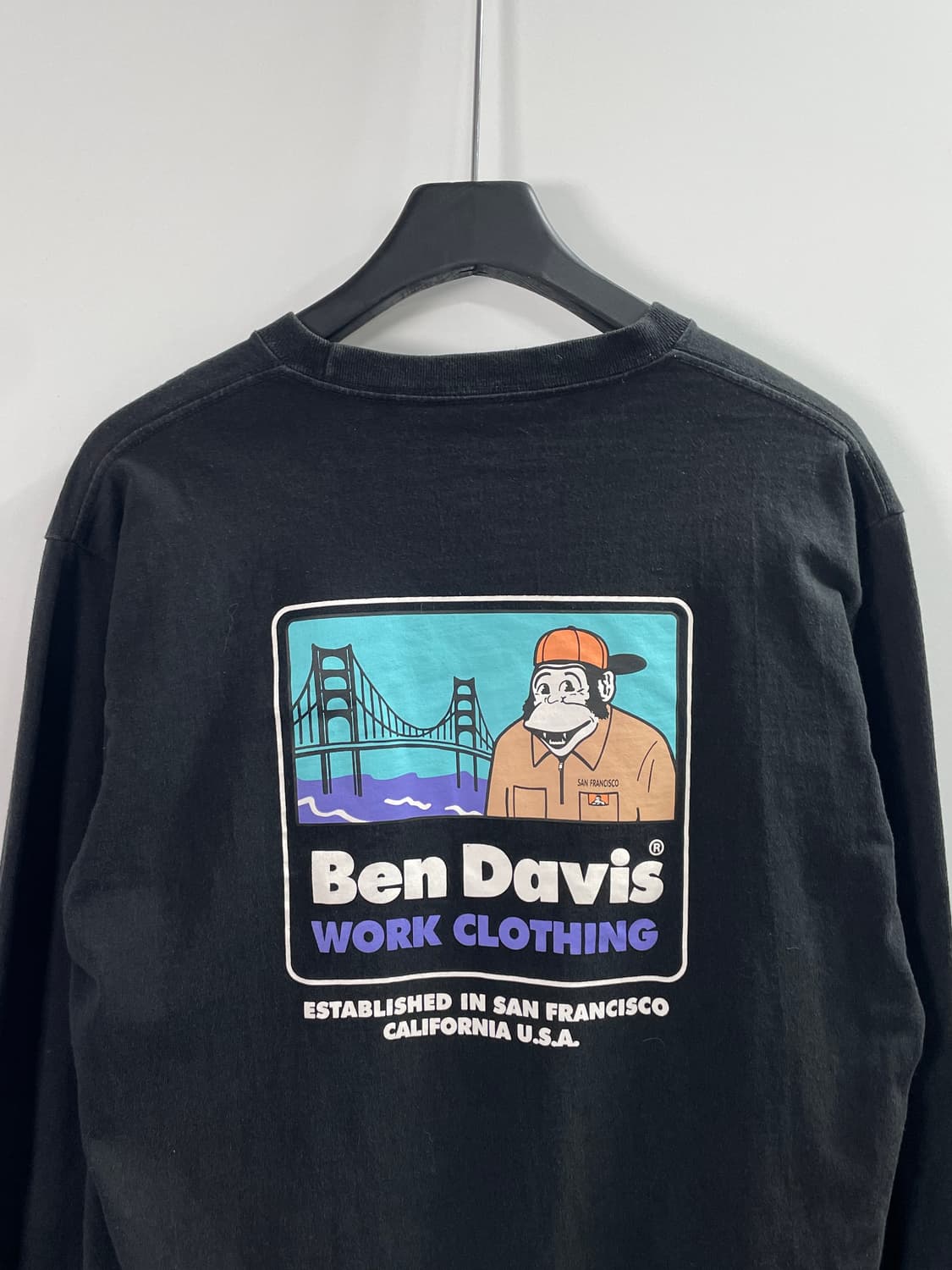 벤데이비스 프린팅 롱슬리브 긴팔티 (on.610) 상품이미지2