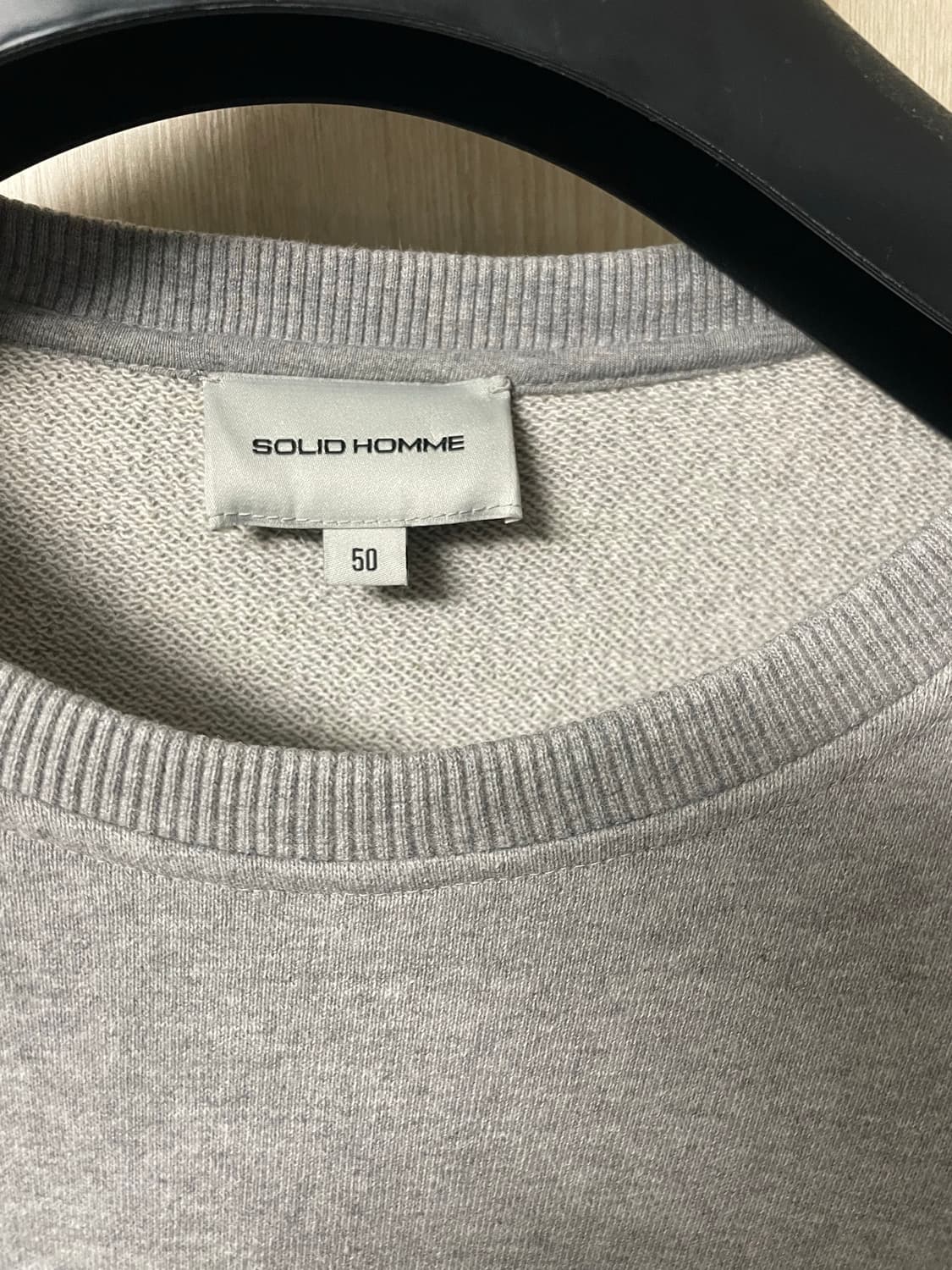 50사이즈, 솔리드옴므 맨투맨 상품이미지6