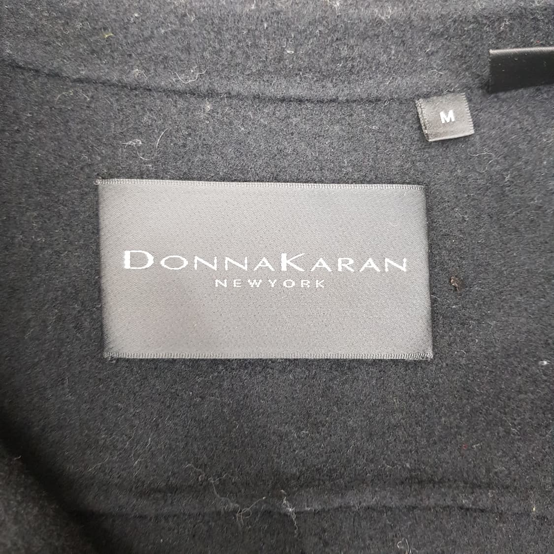 DKNY 울 블렌드 블랙 셔츠 자켓 M사이즈 상품이미지6