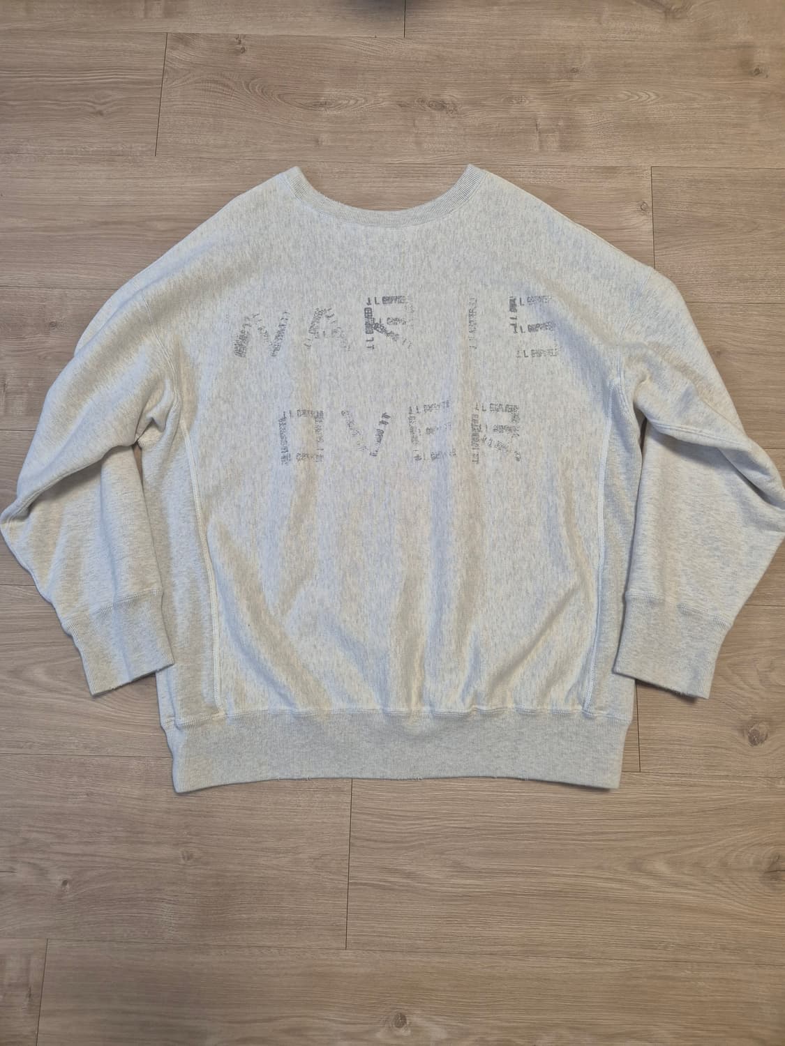 XL) 바우와우 JOHN 스웻셔츠 오트밀 상품이미지2