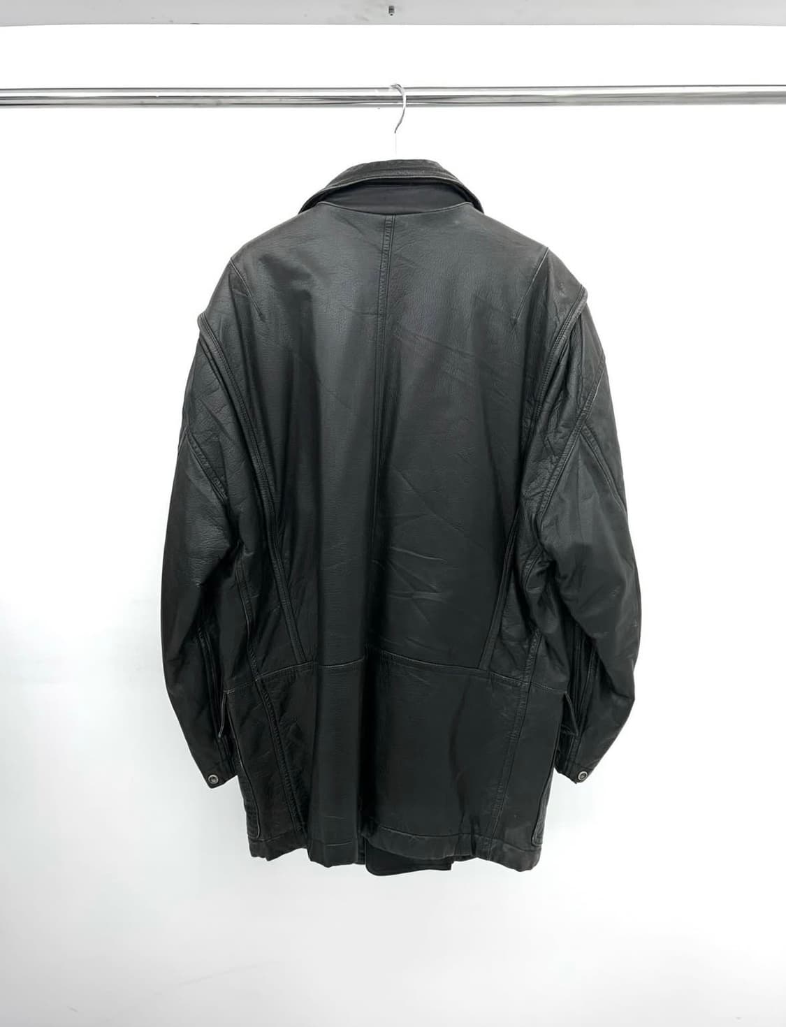 Issey Miyake 아카이브 80's 소가죽 자켓 상품이미지2