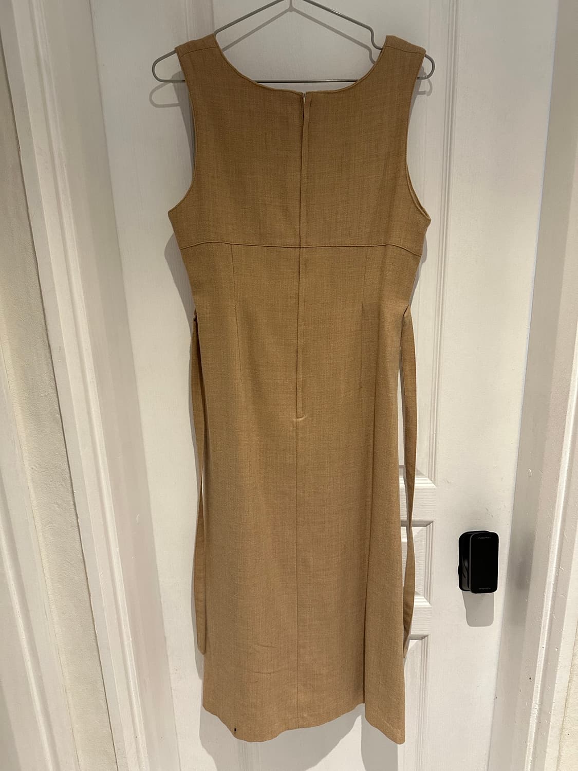 베이지 모직원피스 상품이미지2