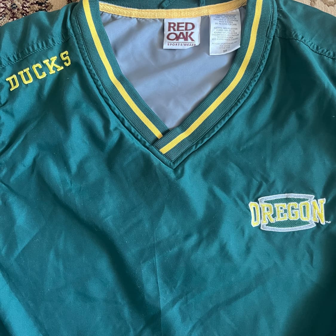 red oak oregon ducks windvest 상품이미지3