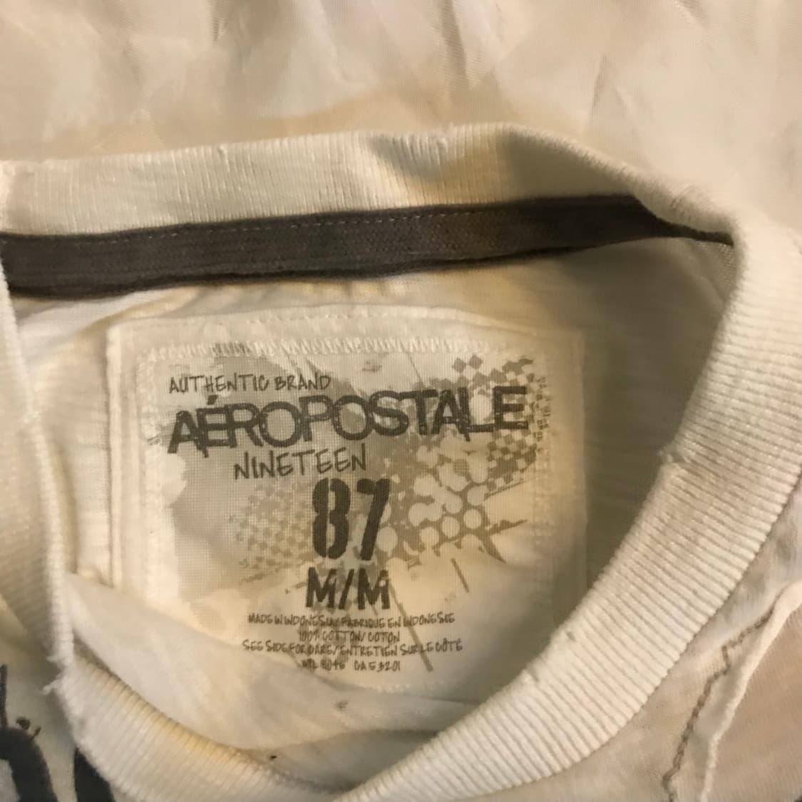 Aeropostale 에어로포스테일 빈티지 레터링 티 상품이미지4