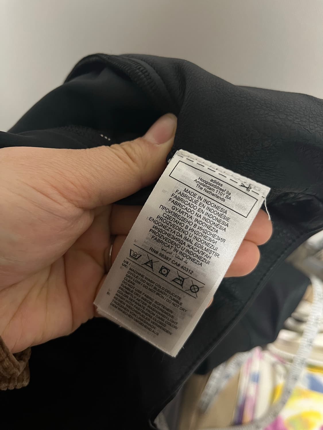 아디다스 가죽 크롭 트랙탑 uk4 상품이미지7