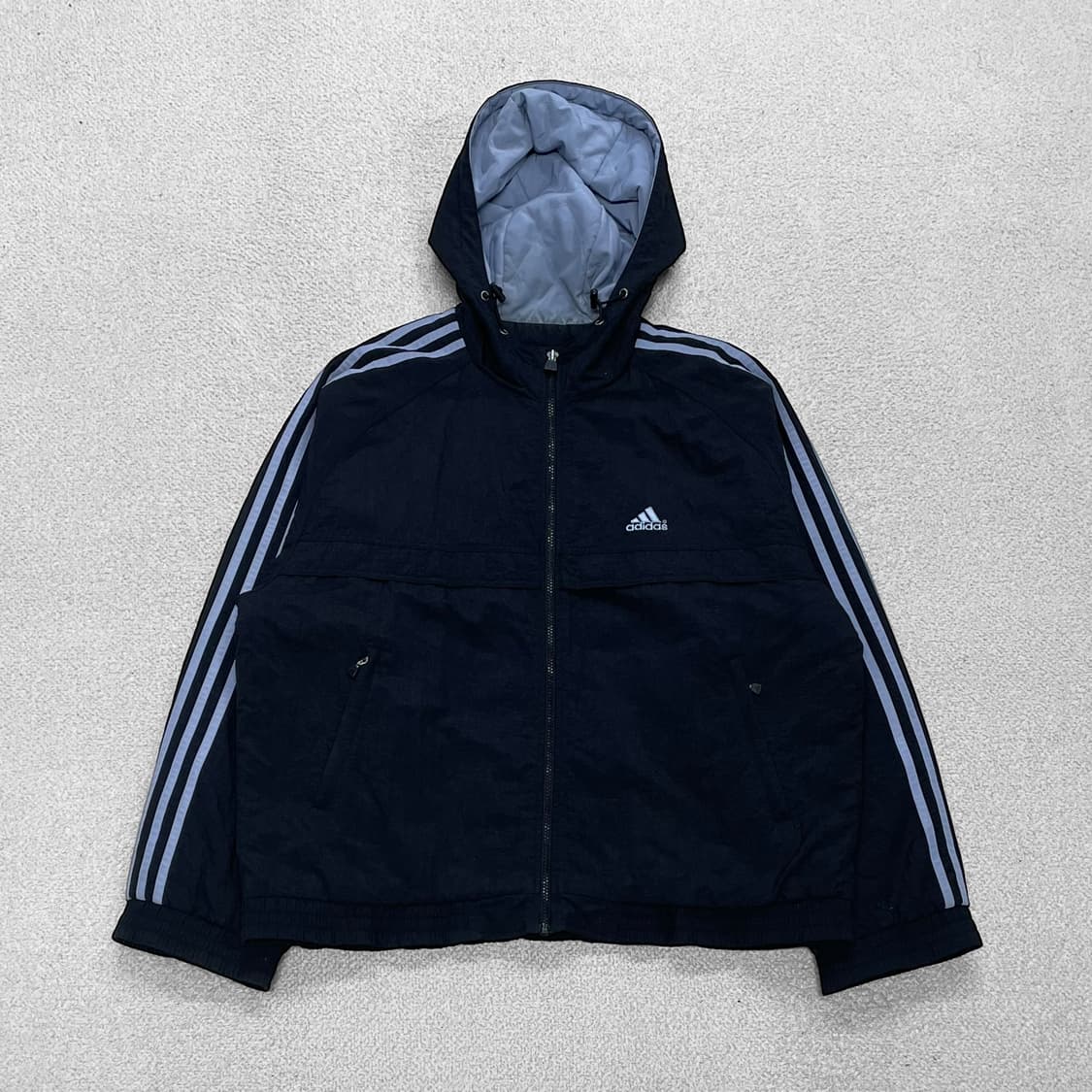 아디다스 올드스쿨 사이드라인 후드 점퍼 상품이미지1