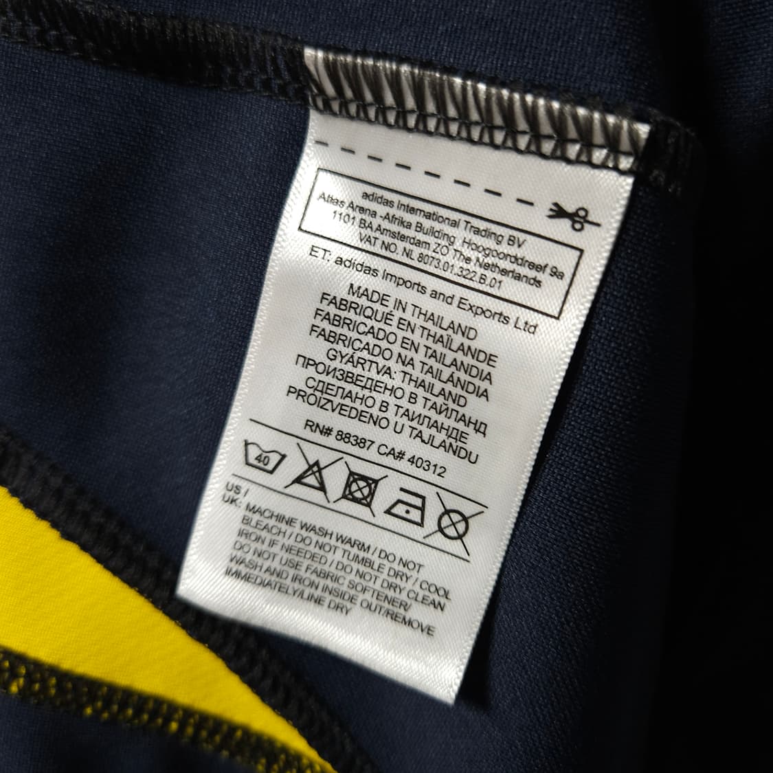 XL ) 아디다스 레알 마드리드 긴팔 유니폼 상품이미지6