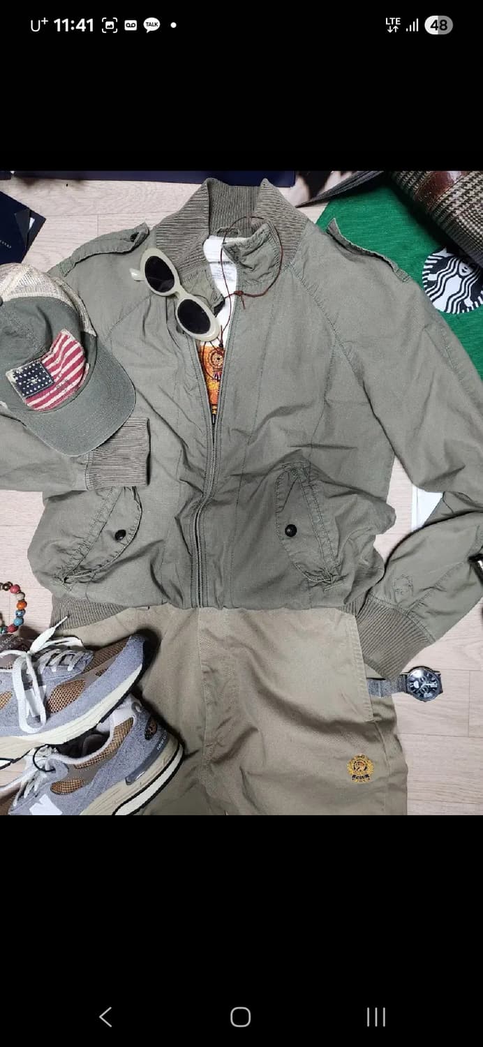 LEVIS 항공점퍼 자켓 블루종 마원 ma1 견장 스윙톱  상품이미지9