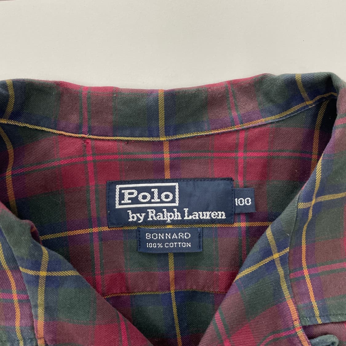 폴로 랄프로렌 파마자 체크 셔츠 상품이미지8