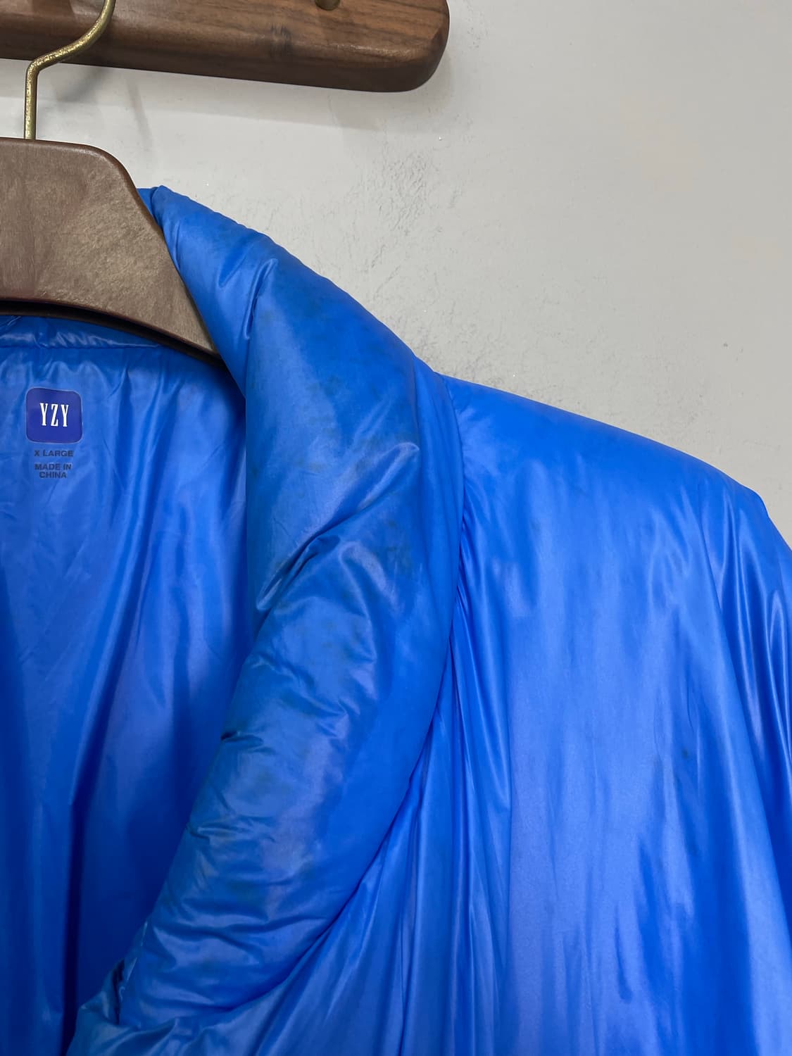 이지 갭 콜라보 라운드 블루 패딩 H1924 상품이미지5