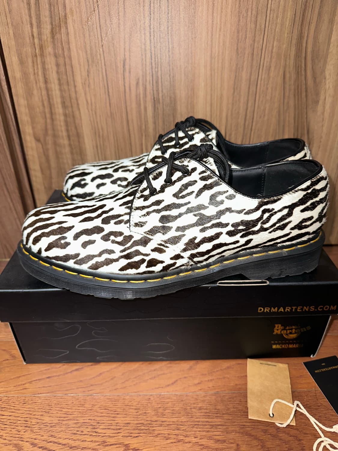 [280] 닥터마틴 와코마리아 1461 타이거 카모 헤어 상품이미지3