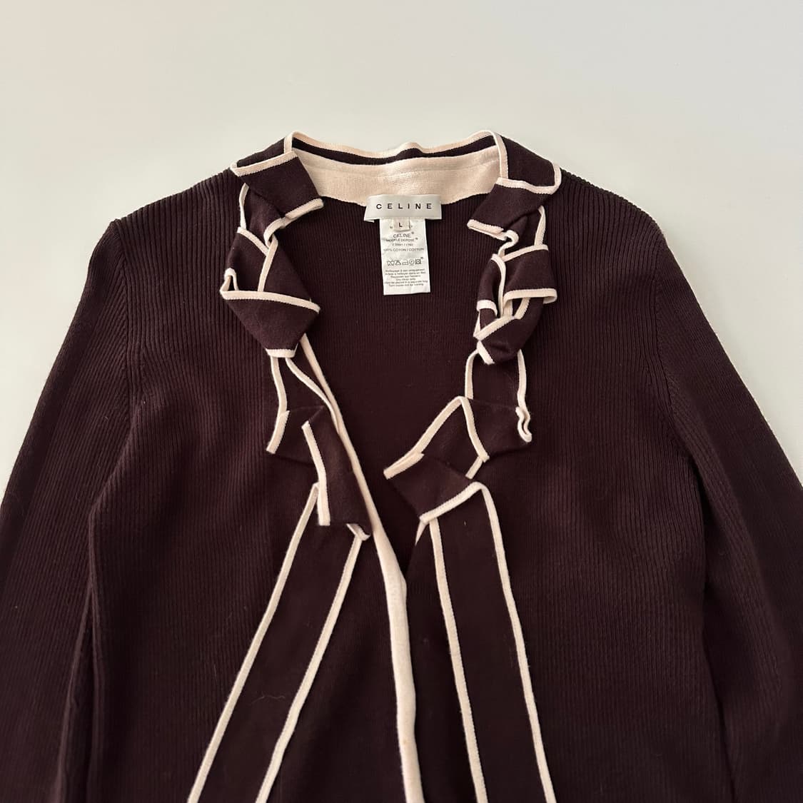셀린느 celine 디테일 가디건 상품이미지4