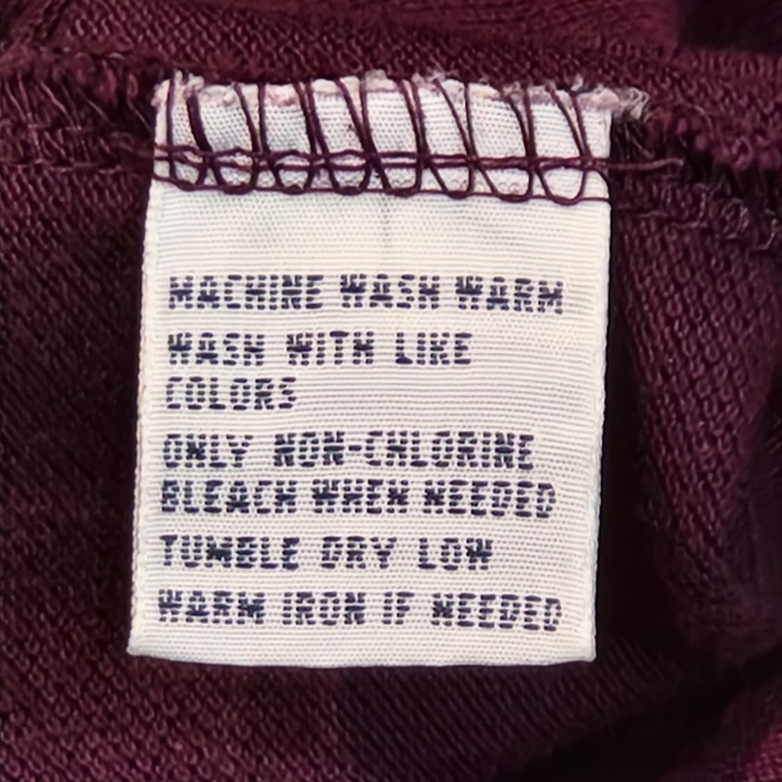 폴로 랄프로렌 버건디 긴팔 카라티 (2XL Tall / 빅사이즈) 상품이미지3