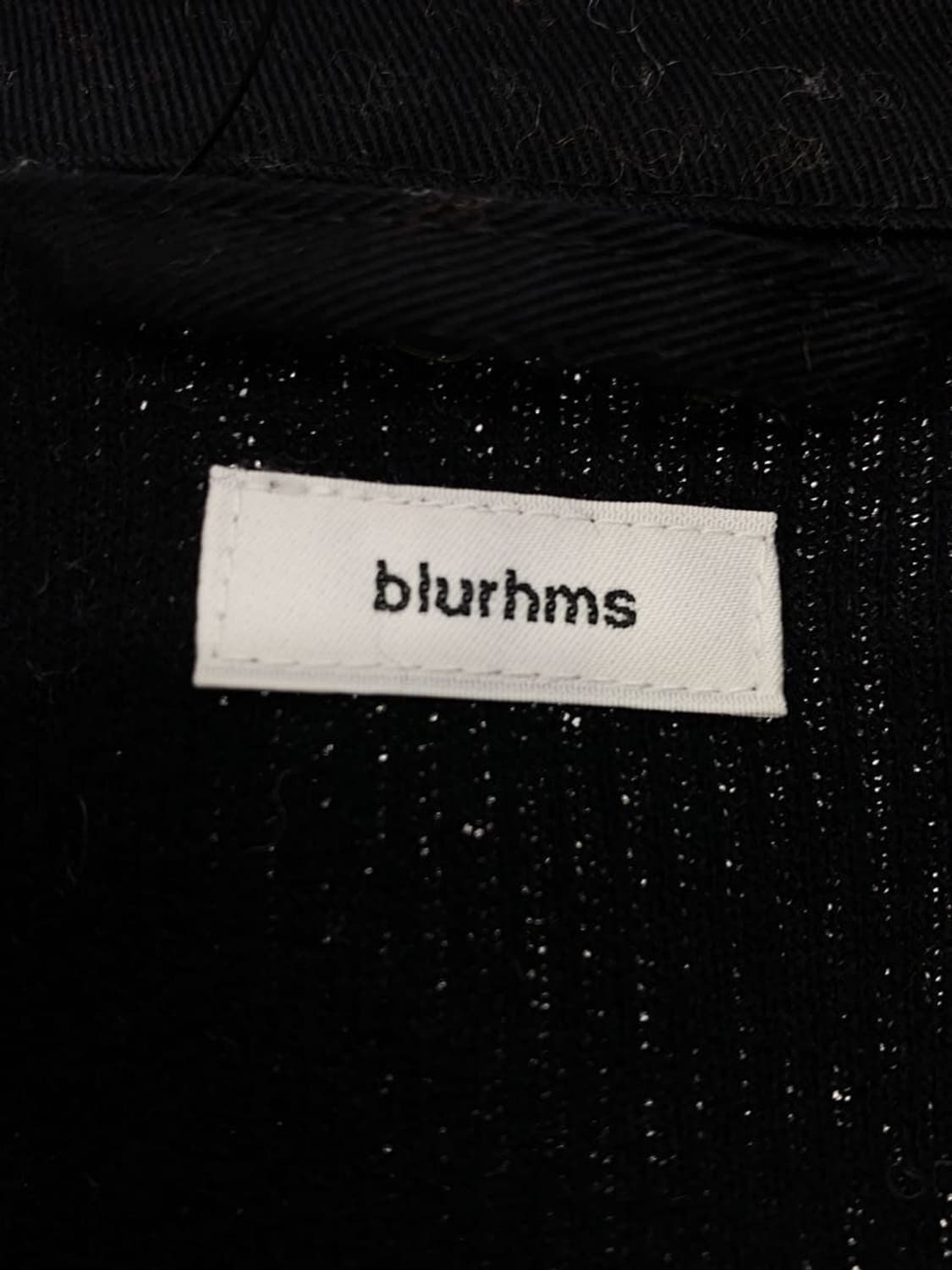 블럼스 blurhms 울 보아 자켓 블랙 상품이미지3