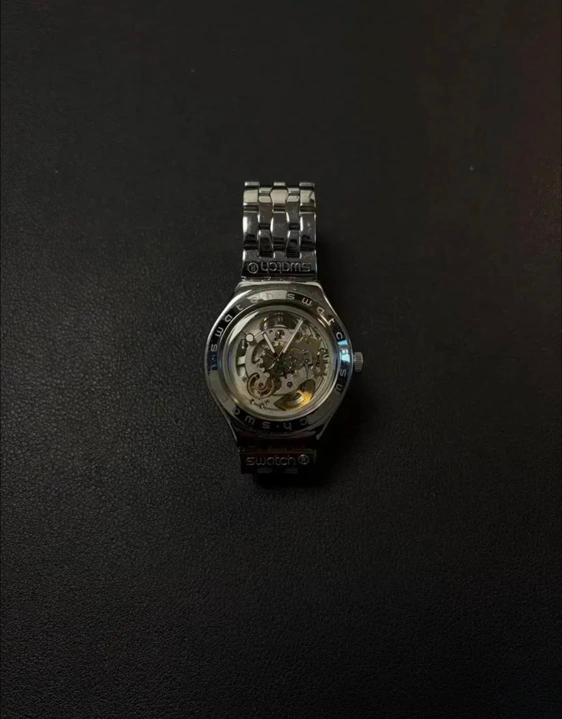 스와치 아이로니 스켈레톤 시계 상품이미지2