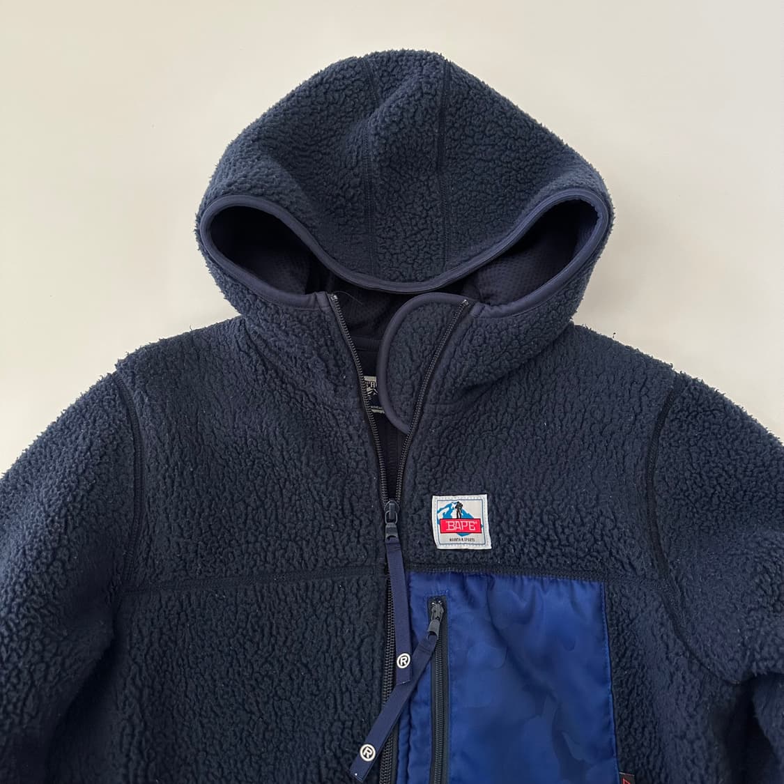 베이프 bape 후드 집업 후리스 상품이미지2