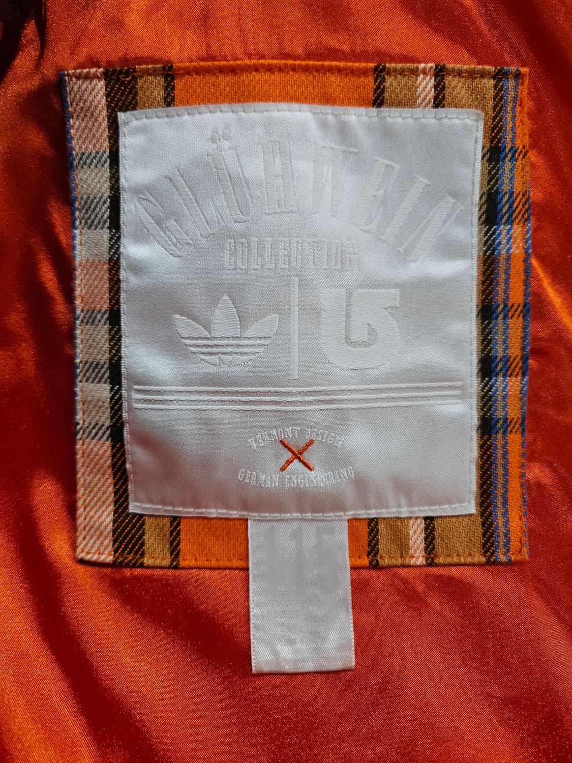 아디다스 글루바인 콜라보 카키배색 남성 110~115 야상점퍼 자켓  상품이미지3