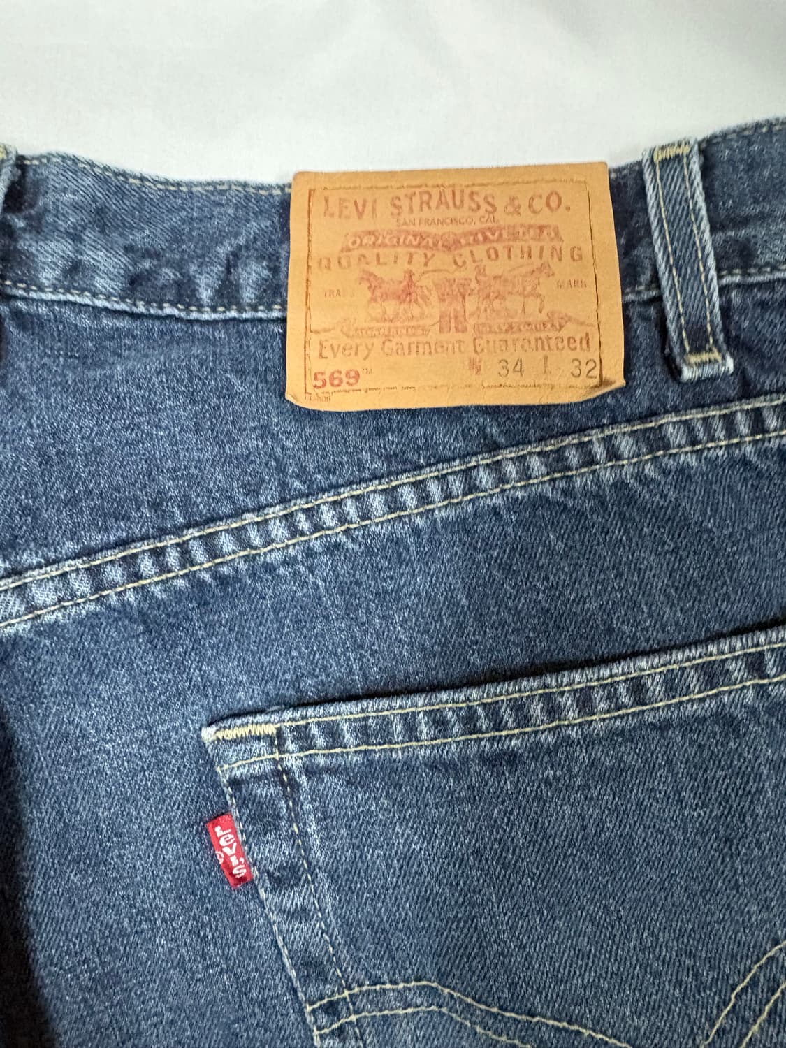 (34x32) 00s 리바이스 569 made in mexico 상품이미지7