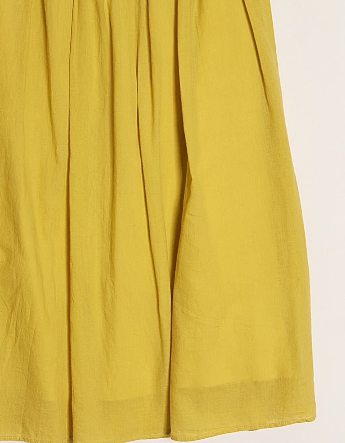 Samansa Mos2 blue Cotton Flared Skirt  상품이미지3