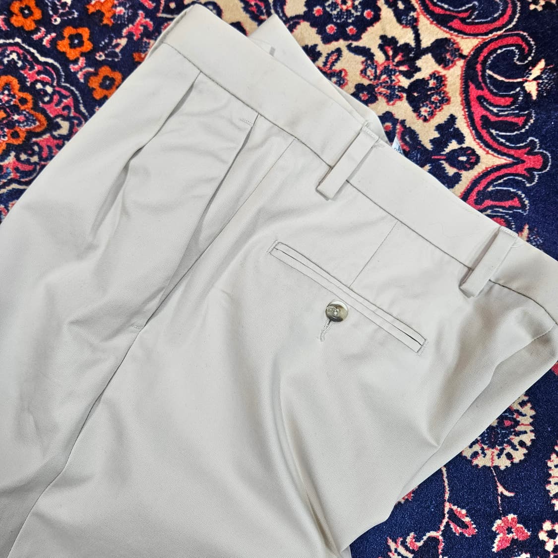 도커스(DOCKERS) in USA 핀턱 코튼 레귤러 팬츠 34size 상품이미지4